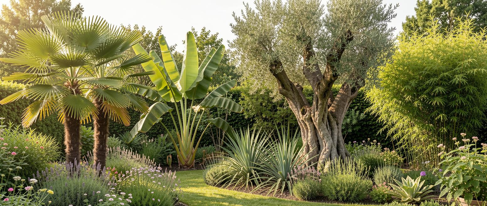 Wegwijzer Palmbomen en Mediterrane Planten