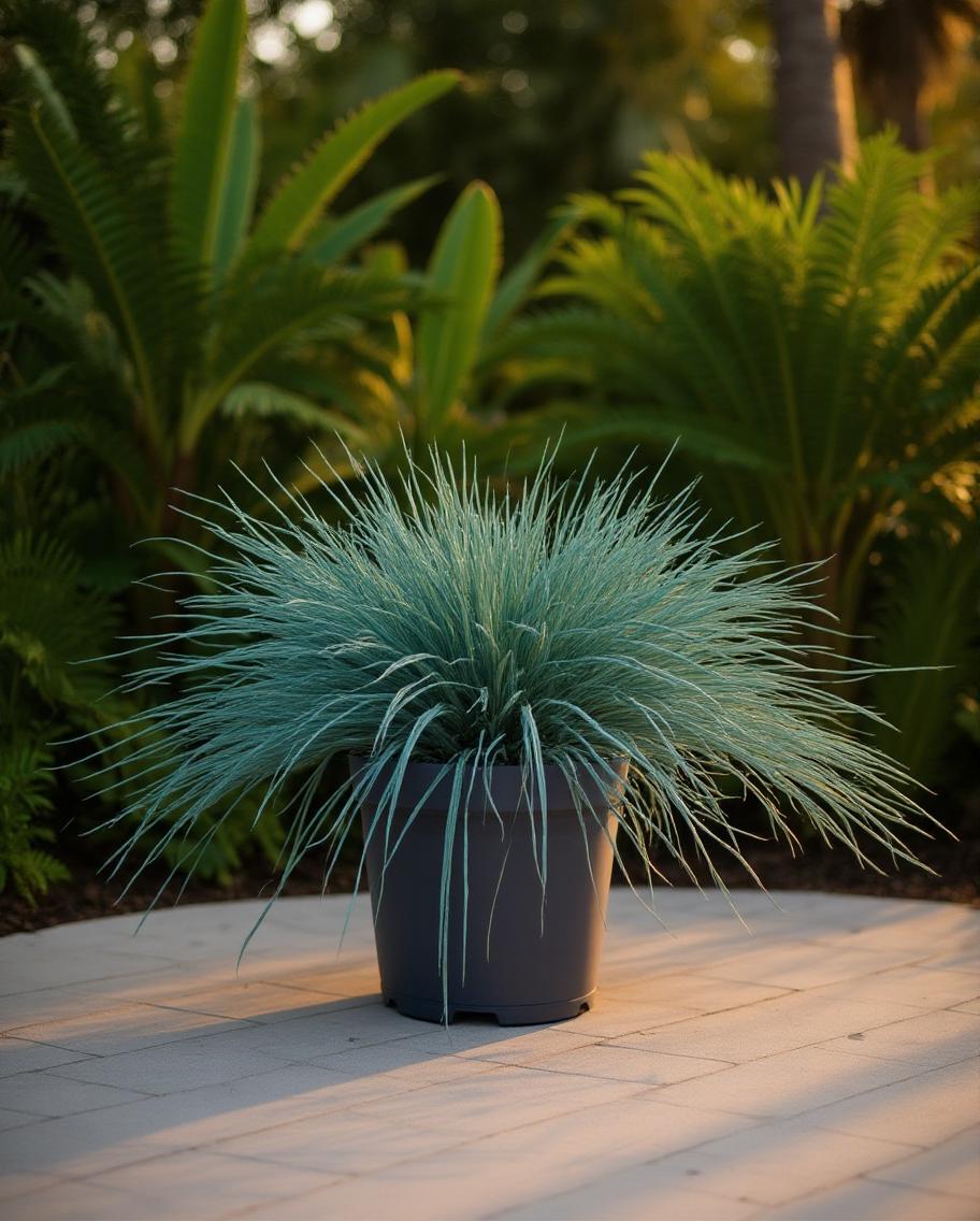 Festuca glauca 'Intense Blue' - Blue Ornamental Grass