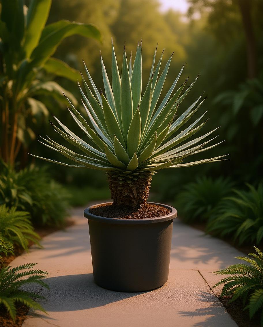 Agave angustifolia – Teeninga Palmen
