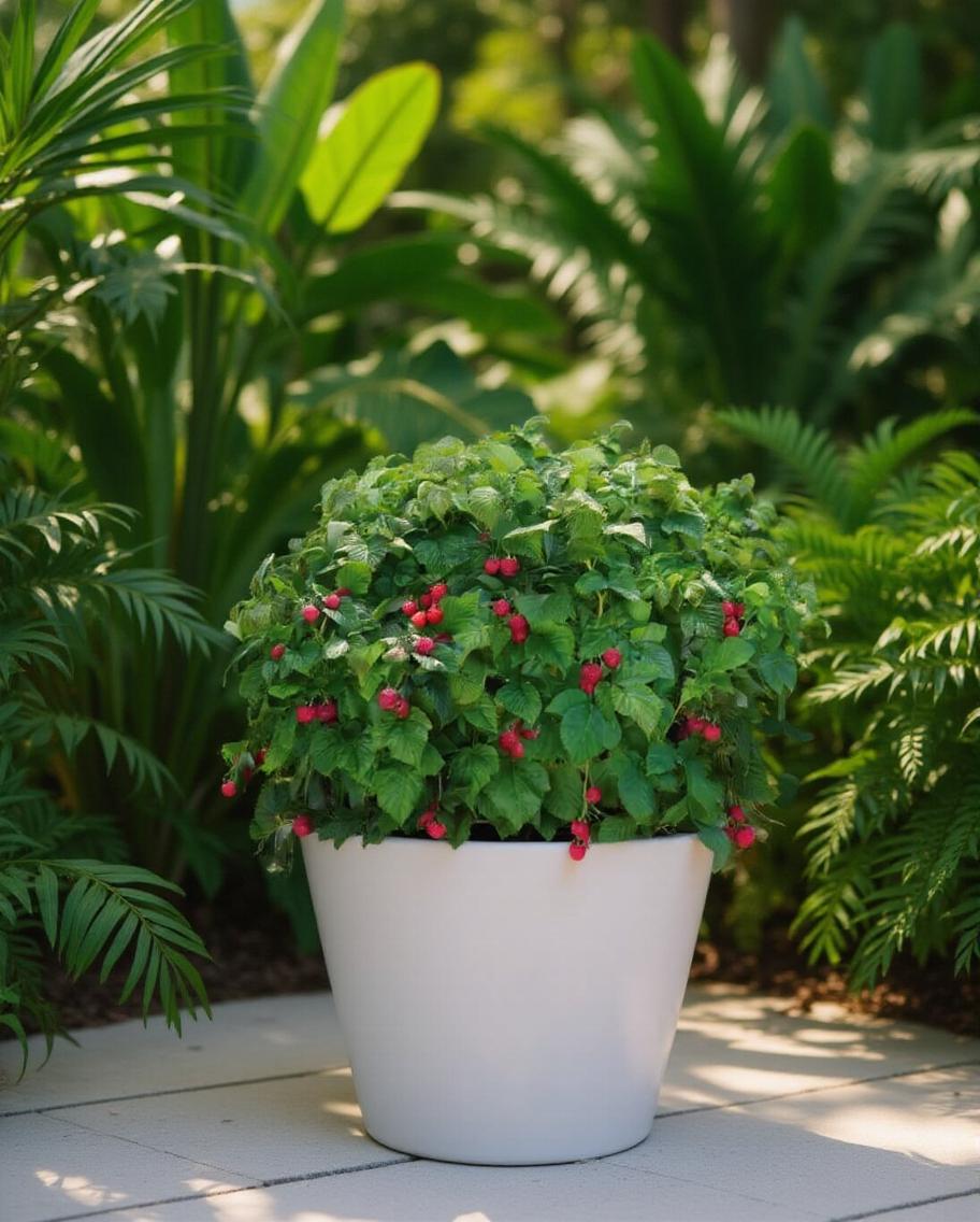 Rubus idaeus 'Nova' - Raspberry plant Nova - Early summer raspberry