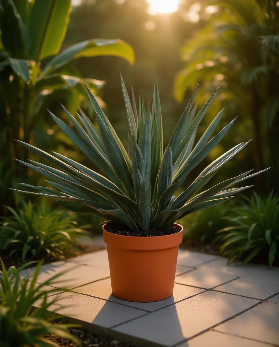 Yucca gloriosa 'Variegata'