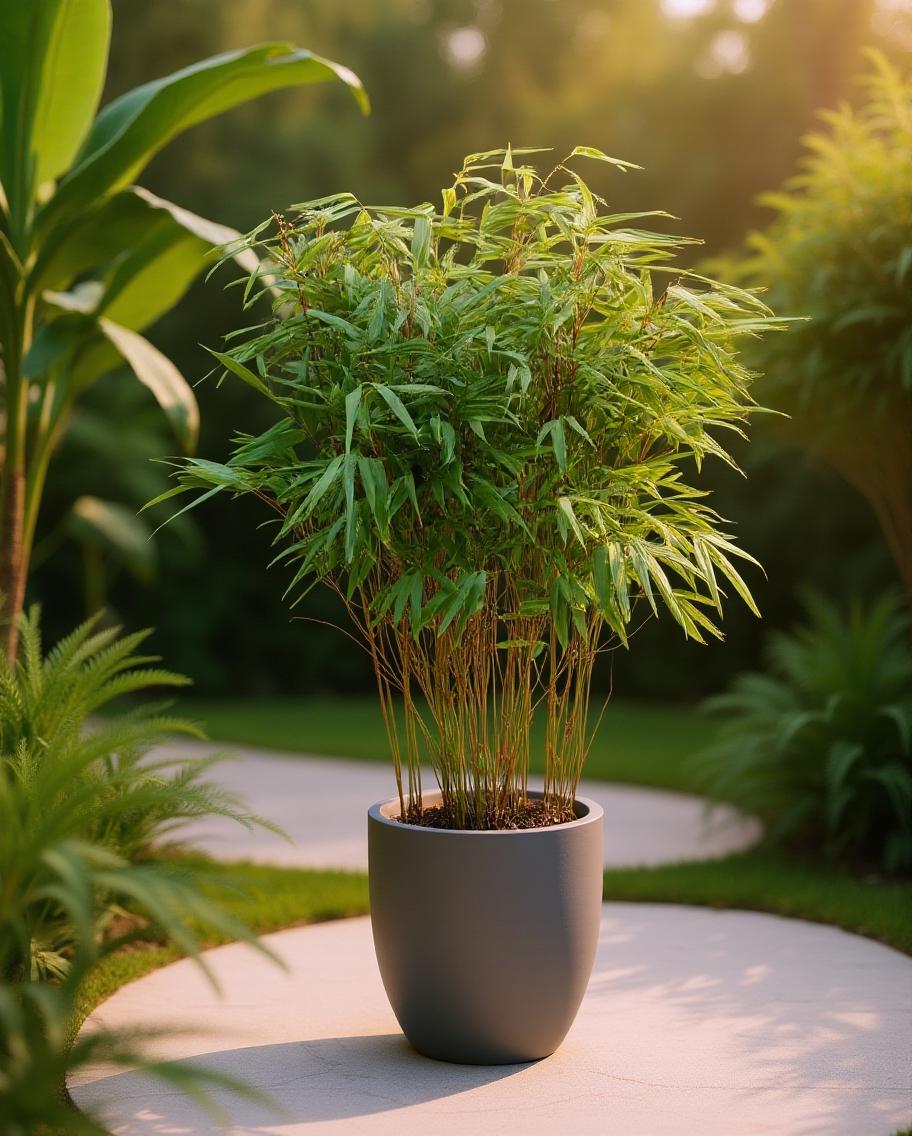 Fargesia 'Rufa' - Non-spreading bamboo