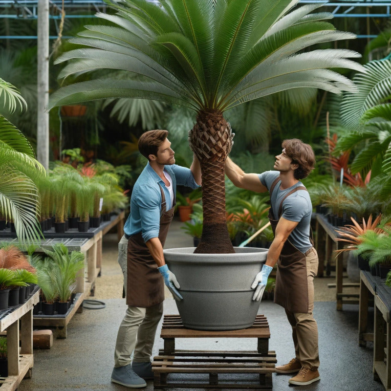 Hoe kan ik een palm het beste planten