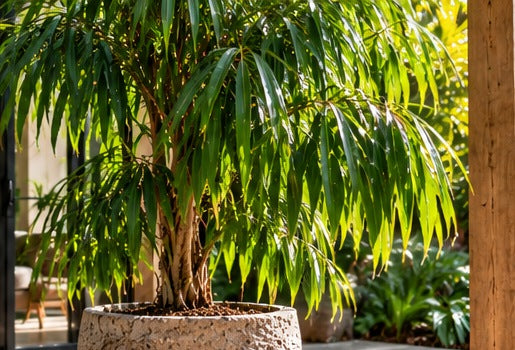Ficus maclellandii Alii in lichte woonkamer