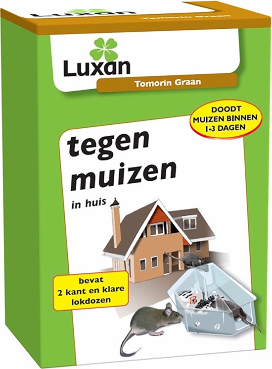 Luxan Tomorin Muislokaasdoos – Snelle Muizenbestrijding