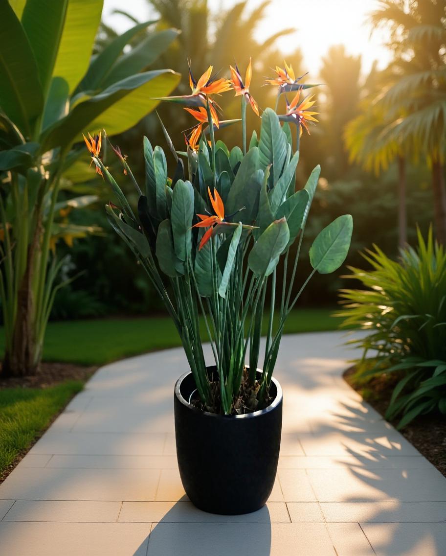 Strelitzia nicolai/reginae - Paradijsvogelbloem