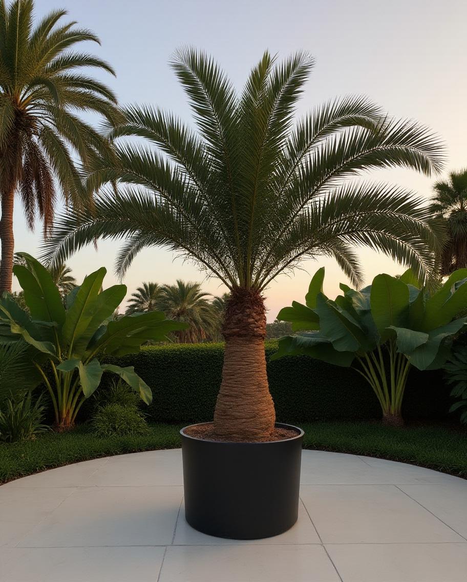 Phoenix canariensis - Kanarische Dattelpalme