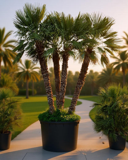 Chamaerops humilis - Europäische Zwergpalme