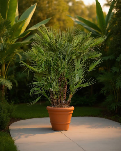 Chamaerops humilis - Europäische Zwergpalme