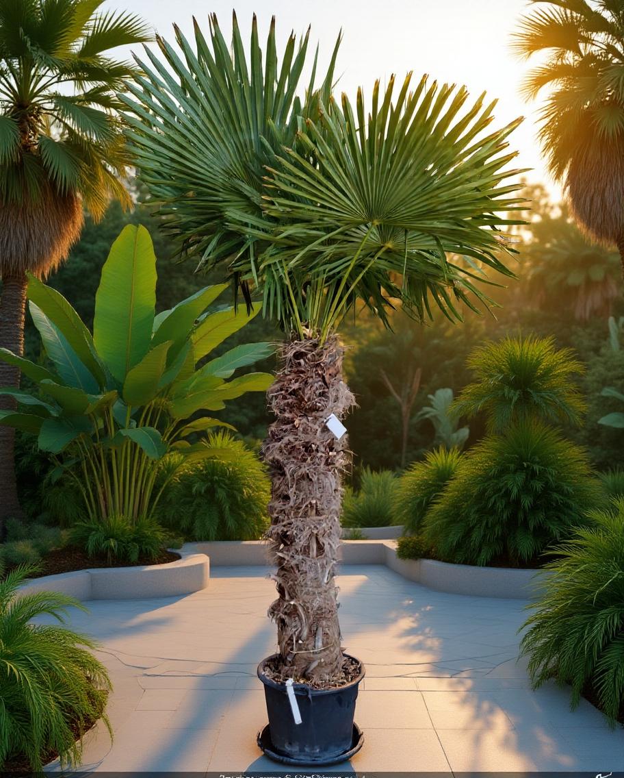 Trachycarpus fortunei - Waaierpalm