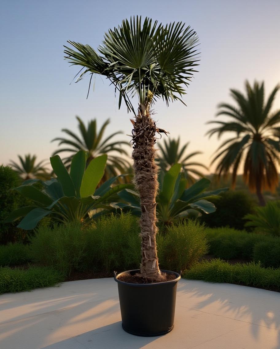 Trachycarpus fortunei - Waaierpalm