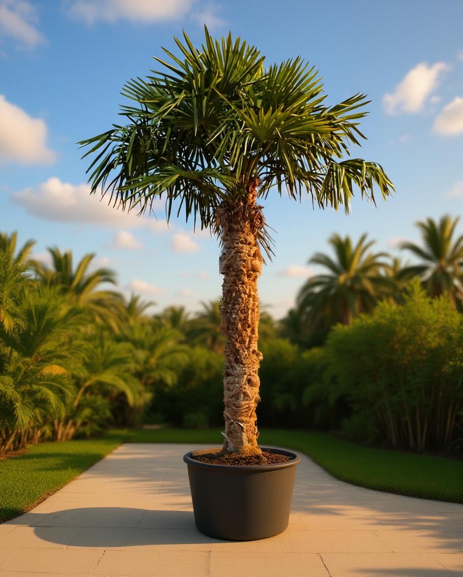 Trachycarpus fortunei - Fan palm