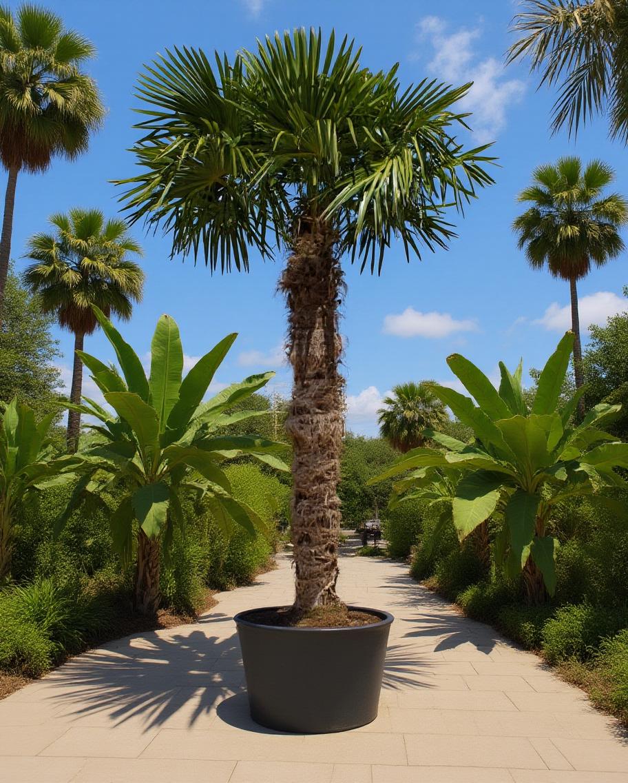 Trachycarpus fortunei - Fan palm
