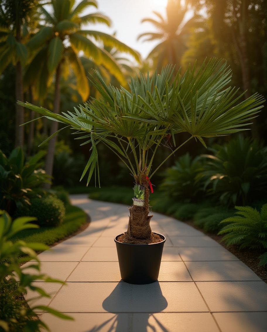 Trachycarpus fortunei - Waaierpalm