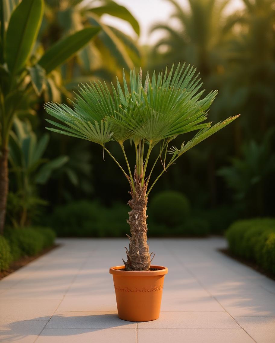Trachycarpus fortunei - Waaierpalm
